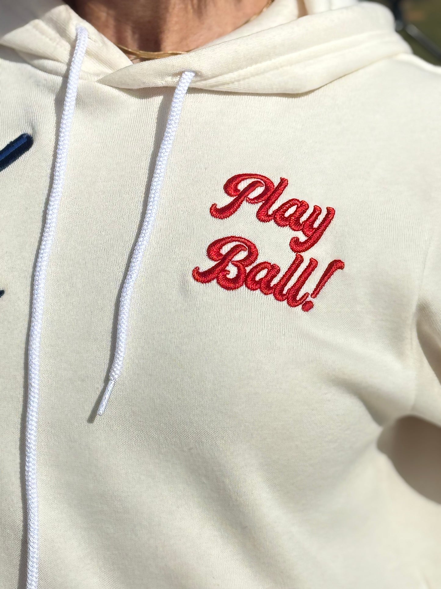 Play Ball Baseball Hoodie